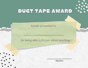 employee-certificate-ducttape