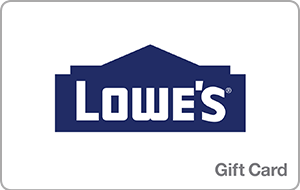 Lowe's Gift Cards Employee Engagement & Recognition