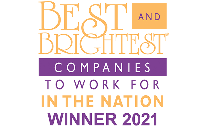 Best and Brightest Companies to Work for in the Nation Winner 2021