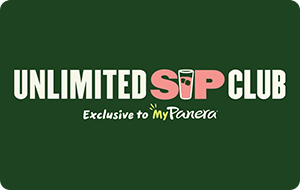 Panera Bread Unlimited Sip Club Subscription