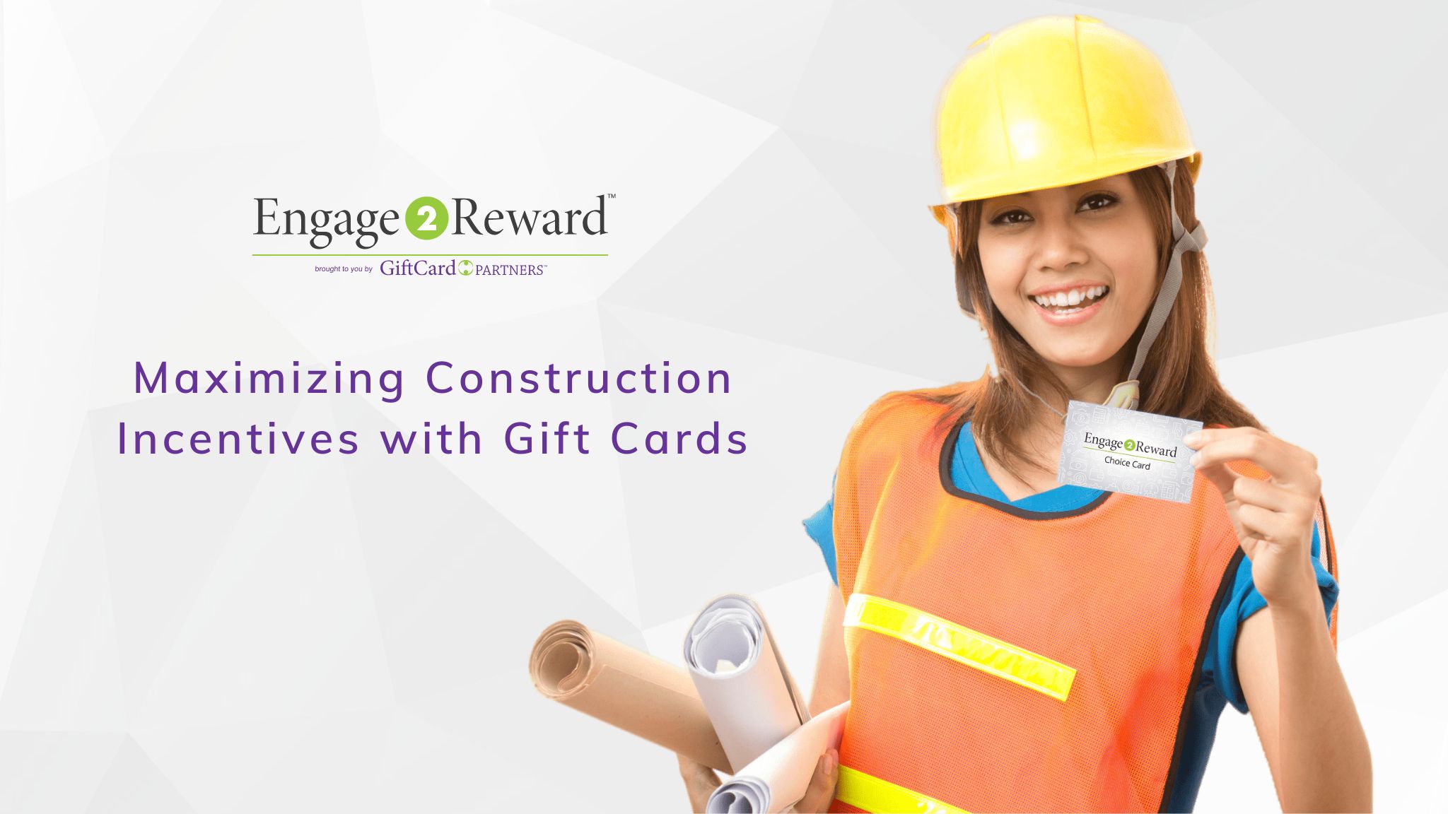 Discover how Engage2Reward™ gift card features are transforming incentive programs in the construction industry, boosting safety adherence, employee recognition, and overall program success. Explore individual & bulk fulfillment, custom branding, digital & physical options, and comprehensive reporting.