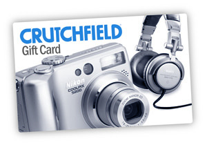 GiftCard Partners Adds Crutchfield Gift Cards to Their Roster of Leading Gift Card Brands