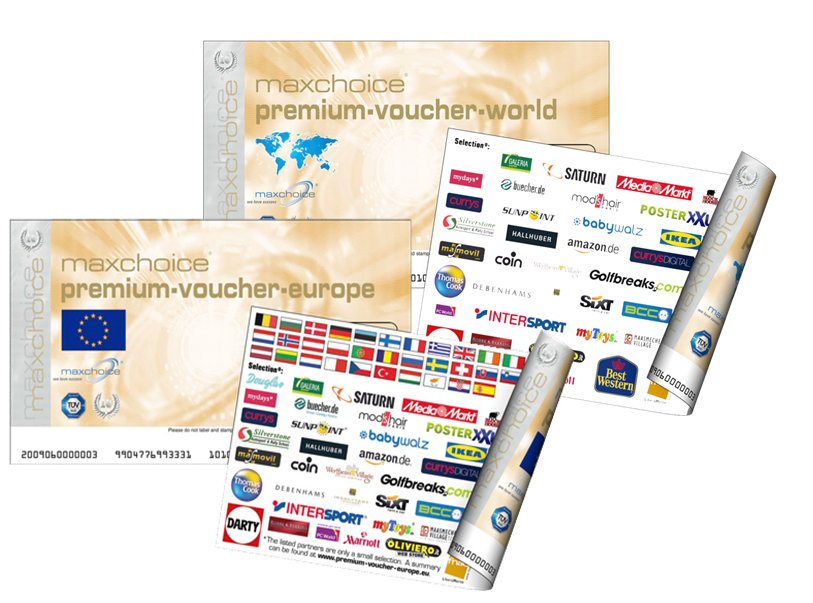 MaxChoice Premium Vouchers