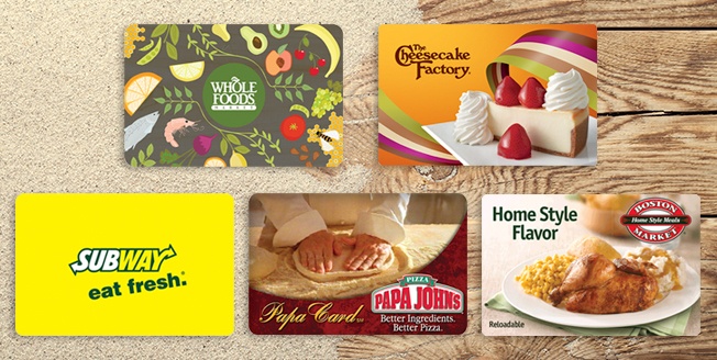 Summer Gift Card Ideas